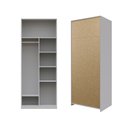 Ver mais imagens de Guarda-roupa Modular 80cm sem Portas com Gaveteiro Jade CabeCasa MadeiraOriginals