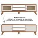 Ver imagem 6 de Rack Bancada para Tv 75 Polegadas 180 Cm 4675 Cinamomo Off White Arly