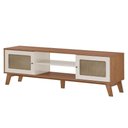 Ver imagem 1 de Rack Bancada para Tv 75 Polegadas 180 Cm 4675 Cinamomo Off White Arly