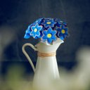 Ver imagem 1 de Buquê de de Rosas Artesanal de Madeira:azul