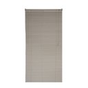 Ver imagem 1 de Persiana Horizontal PVC Café 180 (L) x 160 (A) Cortina Completa C/ Kit de Instalação 1,80 x 1,60