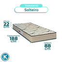 Ver imagem 5 de Cama Box + Colchão Solteiro D33 Maxsono Paropas