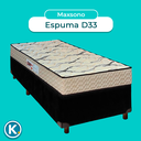 Ver imagem 4 de Cama Box + Colchão Solteiro D33 Maxsono Paropas
