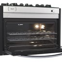 Ver imagem 3 de FOGAO A GAS DE EMBUTIR 5 BOCAS VENAX GAUDI PRISMA VITREO BL INOX GAS GLP