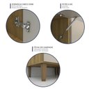 Ver imagem 4 de Conjunto de Cozinha Modulada 4 Peças Margarida Yescasa Marrom/Mel/Arenas