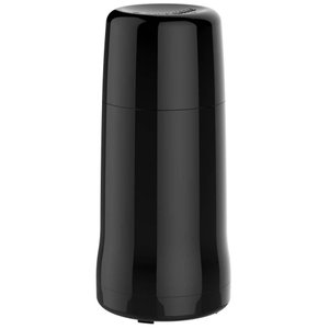 Garrafa Térmica 250ml para Chá e Café Preta Ônix Soprano