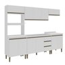 Cozinha Modulada 5 Peças 2 Aéreos 2 Balcões e 1 Torre Quente Margarida - 2