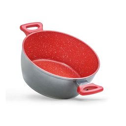 Panela Polishop - Family Size - 28Cm - Vermelha | 28cm Vermelha - 5