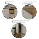 Ver imagem 6 de Conjunto de Cozinha Modulada 4 Peças 2 Aéreos 1 Balcão e 1 Torre Quente Margarida Yescasa Branco