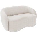 Ver imagem 1 de Sofá 3 Lugares 160cm Sala de Estar Living Oscar K01 Bouclê Creme