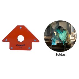 Esquadro Magnetico para Solda 30 Kg Famastil - 8