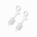 Ver imagem 4 de Assento Sanitário Tampa Oval Almofadado Rosa + Parafuso de Fixação para Assento Sanitário