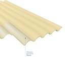 Ver imagem 4 de Telha Sanduiche Ondulada   sem Forro   244cm X 100cm X 1,5cm com Isolamento Térmico em Pir - Kingspan