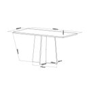 Ver imagem 3 de Mesa de Jantar Retangular Griss 1,60x80 com 6 Cadeiras Sicilia