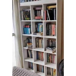 Estante Colmeia Multiuso Branco 185x92x32cm - Deep - 4