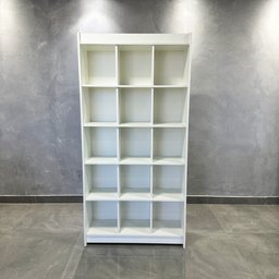 Estante Colmeia Multiuso Branco 185x92x32cm - Deep - 1