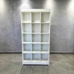 Estante Colmeia Multiuso Branco 185x92x32cm - Deep