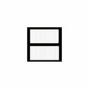 Ver imagem 1 de Vitro Basculante Alumínio Preto 40 (a) X 60 (l) - Hale