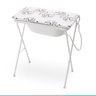 Banheira Bebe Com Suporte Trocador Dobrável Até 20Kg Standard II Galzerano + Livrinho de Banho Banhe - 10
