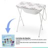 Banheira Bebe Com Suporte Trocador Dobrável Até 20Kg Standard II Galzerano + Livrinho de Banho Banhe - 2