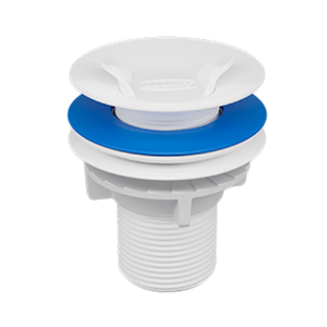 Válvula P/ Escoamento Lavatório Branco Blukit