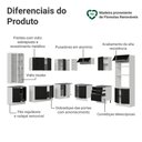 Ver imagem 4 de Armário de Cozinha Completa de Canto 549 cm Branco/Preto Lux Madesa 01