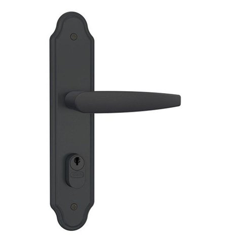 Fechadura Stam 803/33 Espelho Externa Preto Fosco