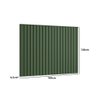 Cabeceira Ripada para Cama Solteiro 160cm 100% Mdf Cor:musgo - 2