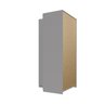 Guarda-roupa de Canto Reto Modular 95cm sem Portas com Cabideiros Jade CabeCasa MadeiraMadeira - 8