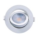 Ver imagem 2 de Kit 10 Spot de Led Embutir Alltop Par20 Redondo 7w Bivolt Taschibra 3000k Luz Quente