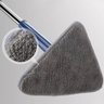 Esfregão Mop Giratório Triangular Limpa Chão Vidro Teto - 4
