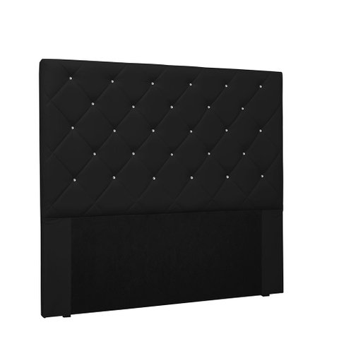 Cabeceira Tania Para Cama Box King 195 cm Corino - D’Rossi