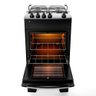 Fogão 4 Bocas Preto com Mesa Inox Atlas Agile Up Bivolt - 6