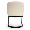 Ver imagem 3 de Cadeira Luna para Sala de Jantar Courino Off White - Sallar Home