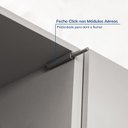 Ver imagem 4 de Ponte Planejada 40cm com 1 Porta Jade CabeCasa MadeiraOriginals Cinza/Urbano