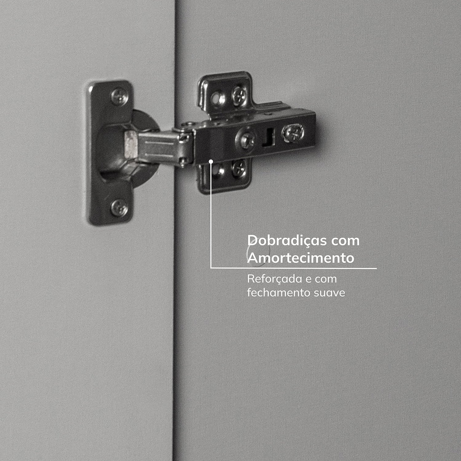 Ponte Modular 40cm com 1 Porta Jade Cabecasa Madeiramadeira - 5