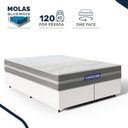 Ver imagem 2 de Cama Box com Colchão Gazin de Molas Ensacadas One Face Air Up Queen 158cm