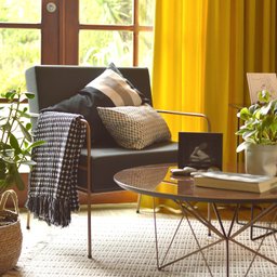 Poltrona Fly base Cobre Aquatec Preto - 4