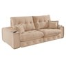 Sofa Retratil Reclinavel com Porta Copos 210cm Istambul Yescasa   - 5