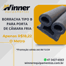 Borracha para Porta de Câmara Fria (tipo B) - Bntipob - 1