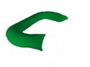 Ver imagem 2 de Travesseiro Gigante Multiuso Unissex Formato C Happy Line - Verde