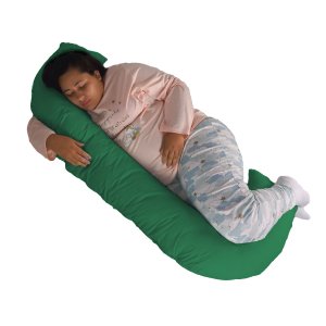 Travesseiro Gigante Multiuso Unissex Formato C Happy Line - Verde