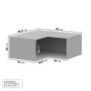 Ver imagem 4 de Ponte Canto Reto Planejada 95cm 2 Portas Jade CabeCasa MadeiraOriginals Cinza/Urbano
