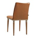 Ver imagem 3 de Kit 2 Cadeiras Couro Sintético e Pés em Madeira Maciça Isa