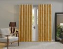 Ver imagem 1 de Cortina Jacquard Para Sala/quarto 200x180| Admirare:Dourado