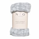 Ver imagem 1 de Manta Peseira para Cama Sofá Antialérgica Neo Bubbles Cinza 1,30x1,50m - Camesa