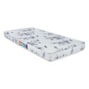 Ver imagem 1 de Colchão Solteiro Espuma D28 Celebrity Liso Pró Saúde (78x188x12) Luckspuma