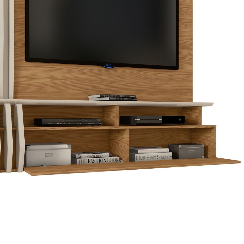 Painel Home Suspenso Bello TV 55 polegadas 100 MDF Dj Móveis ...