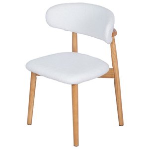 Cadeira Asti - Bouclé Off White
