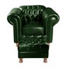Poltrona Chesterfield com Puff Capitonê Luís Xv - 2